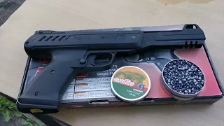 Gamo P900 break barrel spring powered air pistol - accuracy on a budget - BACKYARD PLINKING FUN