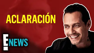 Representante de Marc Anthony aclara los rumores en torno al polémico video del cantante