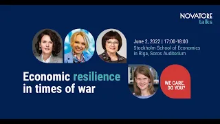NOVATORE TALKS “Economic resilience in times of war”