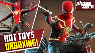 UNBOXING The Year's HOTTEST Spider-Man Toy! Hot Toys Spider-Man Integrated Suit Deluxe Edition