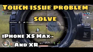 🔥FIX iPhone XS Max - XR TOUCH ISSUE 100%💥 | 4 FINGER MULTI TOUCH ISSUE | PUBGMOBILE/BGMI IN 2022