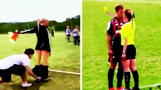 The Weirdest Referee Situations Compilation! LOL