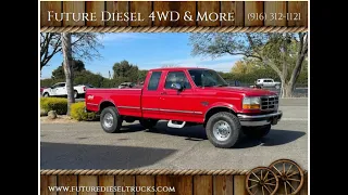 1995 Ford F250 7.3 Turbo Diesel Powerstroke 4WD EXT CAB Long Bed