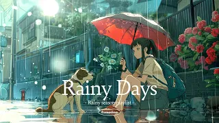 【Playlist】 비 오는 날 듣기 좋은 노래 모음🌧 장마철 띵곡 플리ㅣRainy season korea song