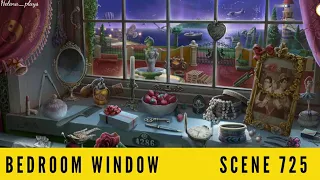 Full gameplay Scene #725 Bedroom Window June's journey