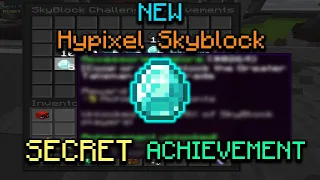 NEW SECRET ACHIEVEMENT (Hypixel Skyblock)
