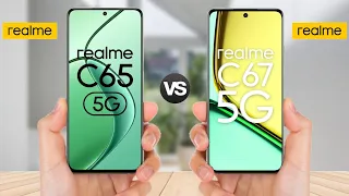 Realme C65 vs Realme C67 l