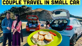 Vlog 234 | Smallest CAMPER VAN mein 5 ⭐️wala breakfast 🍳 CAR CAMPING IN BIR BILLING