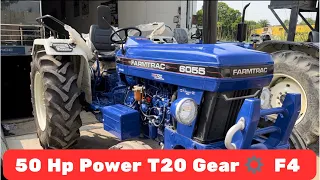 6055 भी आ गया 50 Hp में 😱| Farmtrac 6055 Supermaxx 2023 | Mdhillon Vlogs