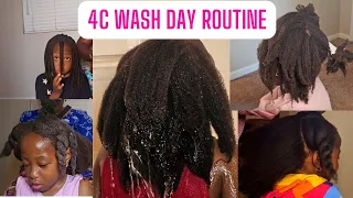 Detailed Wash day routine for kids #4chair #washdayroutine #washday