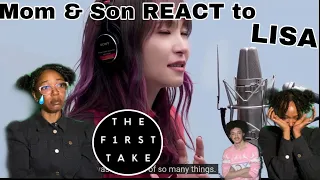 LiSA - homura / THE FIRST TAKE /Emotional Mom & Son REACTION!!!