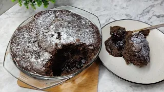 Hot Chocolate Fudge Cake | Choco Lava Cake | Hot Fudge Chocolate Pudding Cake | Eggless Cake