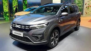 New DACIA Jogger 2024 (UPDATED model) - FIRST LOOK & visual REVIEW (Expression HYBRID)