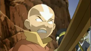 Aang vs pengembara gurun|Avatar the legend of Aang bahasa indonesia