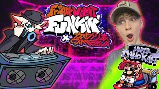 CAN'T GET MUCH BETTER! | Friday Night Funkin' (FNF V.S. Camelia and Super Mario Kart Full Week Mods)