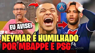 CRAQUE NETO AVISOU! NEYMAR É HUMILHADO POR MBAPPE E PSG!