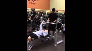 185lbs Max Bench @115lbs