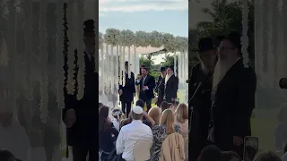 I was honored to sing at one of the most beautiful Chuppah’s of the Fellig Family "Mazal Tov" #חופה