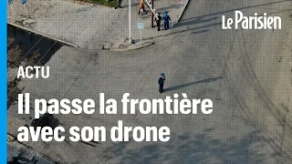 Il envoie son drone en Corée du Nord depuis la Chine et ramène des images étonnantes