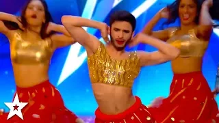 London School of Bollywood SURPRISE Britain's Got Talent Judges! | Got Talent Global