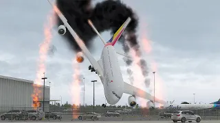 A380 Pilot Gets Drunk And Crashes Immediately After Takeoff [XP11]