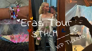 Eras Tour in Stockholm Vlog 💕🎙️🫣