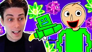 БАЛДИ В GEOMETRY DASH !