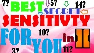 Black ops 2: Best SENSITIVITY - My SECRET! + a DRILL that really works