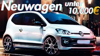 Die 5 besten Neuwagen unter 10000€ die du dir leisten kannst! | RB Engineering