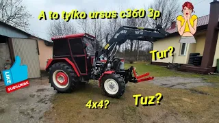 Tuz w C360 3p 4x4 uruchomiony, krótkie omówienie zasady działania tuza/bierzemy się za maske 💪🙂