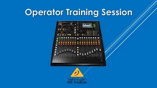 X32 Producer Training