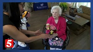 Rescuing flowers, man stems new purpose for them at Tennessee nursing homes