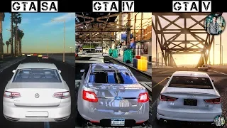 GTA 5 MVR VS GTA SA DirectX 2.0 + INSANITY VS GTA 4 Ultimate Excellent ENB Graphics Comparison - #2