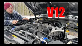 V12 от Toyota в Nissan Patrol - ФИНАЛ // 1GZ 5.0 310л.с. //