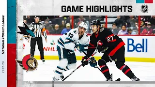 Sharks @ Senators 12/3 | NHL Highlights 2022