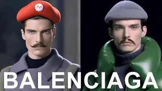 Super Mario Bros. by Balenciaga