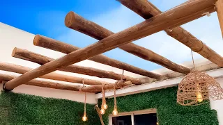 PASO a PASO | Cómo TRANSFORME mi JARDIN (Deck, Pergola, Ceramicas, Muebles...)