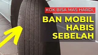 Penyebab Ban Mobil Makan Sebelah atau Habis Sebelah | Bengkel Kaki Kaki