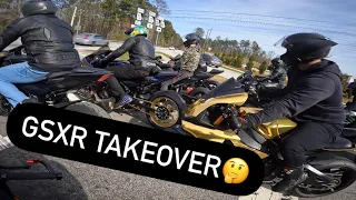 GSXR1000R A PROBLEM?? | YAMAHA R1 vs GSXR1000R vs BMW S1000RR SMACKDOWNS