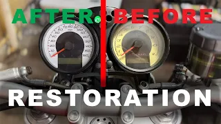 Instrument Cluster Restoration - Ducati Monster S2R 1000 #gauge #dash #restoration #Venoxy