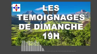 LES TEMOIGNAGES DE DIMANCHE SOIR LE 30/10/2022 par Chris NDIKUMANA