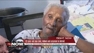 81-year-old man shot, robbed and carjacked in Detroit