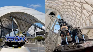 Magic Kingdom TRON Lightcycle Run Full Ride Experience in 4K | Walt Disney World Florida March 2023