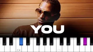 Lloyd - You (ft Lil Wayne)  (piano tutorial)