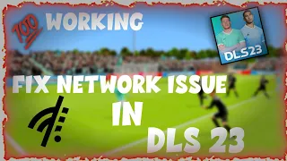 How to fix network problem in dream league Soccer 2023(💯%working)