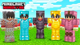 J'ai crafté TOUTES les armures de Minecraft en Hardcore #18