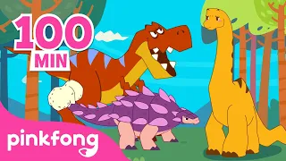 🦖Dinosaurios para niños🦕 | El Diario de T-Rex y más | Pinkfong Cuentos y Canciones Infantiles