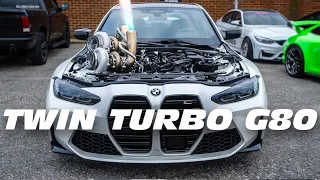 HUGE Twin Turbo G80 M3 reveal RKTunes