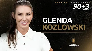 CONMEBOL LIBERTADORES RECEBE JORNALISTA GLENDA KOZLOWSKI NO 90+3