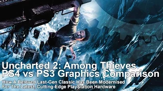 Uncharted 2: Among Thieves PS4 vs PS3 Graphics Comparison